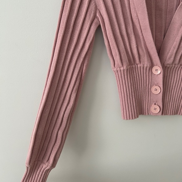 Aritzia Wilfred Plunge Front Cardigan - Picture 5 of 5